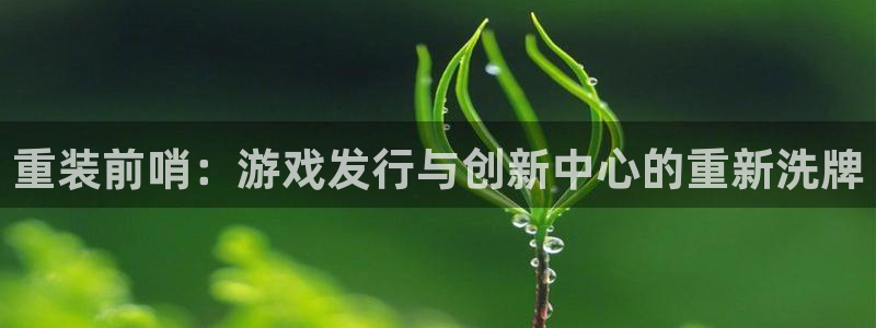 银河官网注册方法有哪些：重装前哨：游戏发行与创新中心的重新洗牌